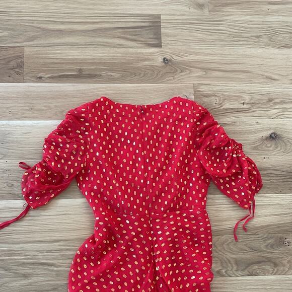 Alice McCall Red Silk “I feel it coming” Dress - Picture 14 of 16